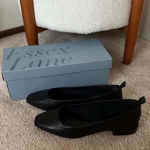 New Essex Lane Black Flats for Women